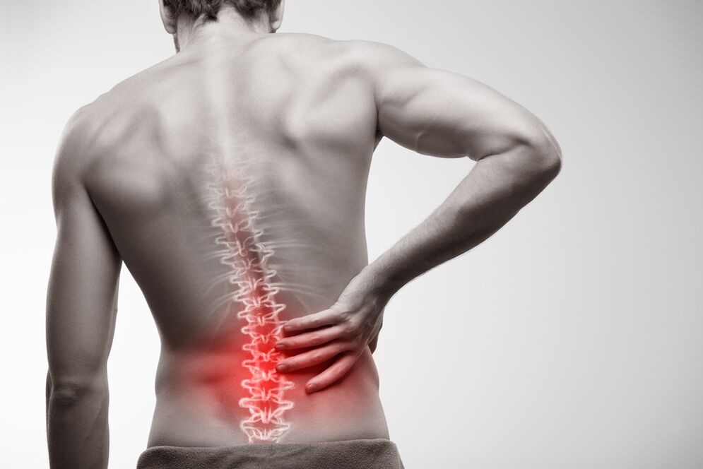 Aching Schmerz am Sakrum - en Zeechen vun chronesche Prostatitis