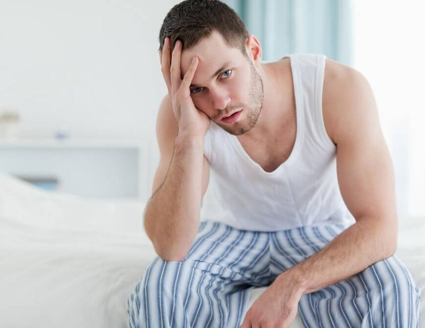 Prostatitis an engem Mann