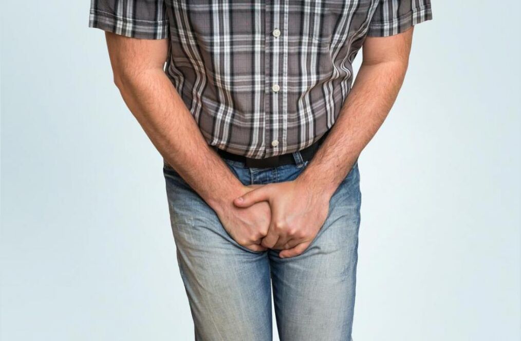 Péng an der Leescht mat chronescher Prostatitis