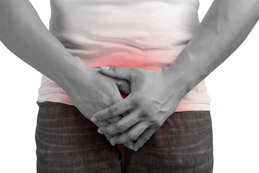 Schmerz bei chronescher Prostatitis