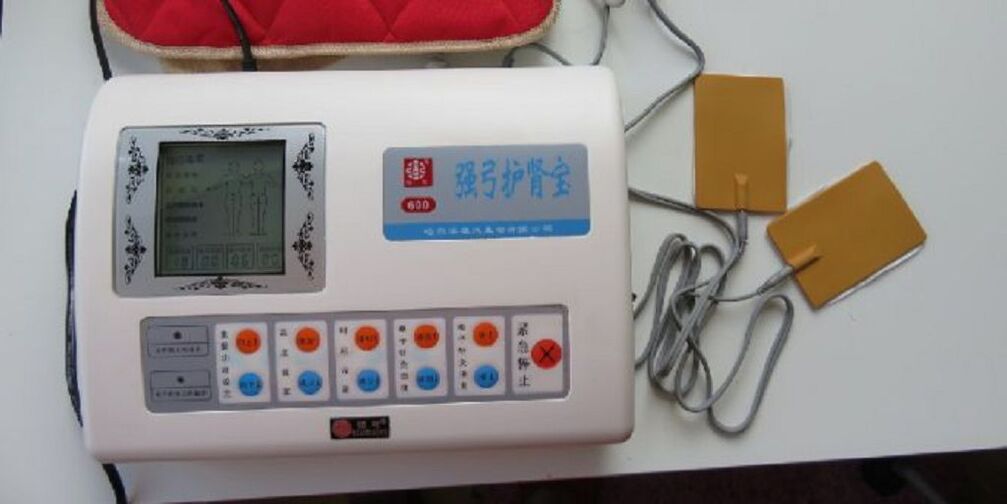 mobilen Apparat fir d'Behandlung vu Prostatitis